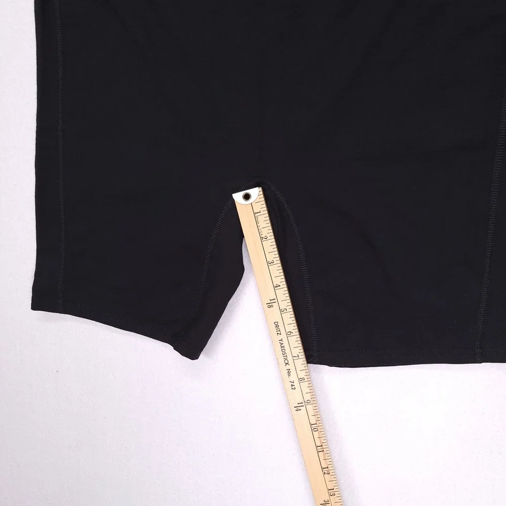 Cheetah‎ Sport Mens XL Black Compression Shorts Cotton Lycra Made in USA New